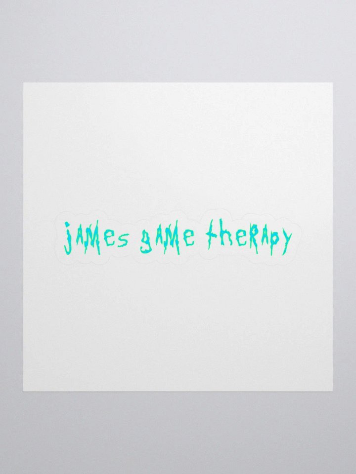 James Game Therapy Sticker product image (1)