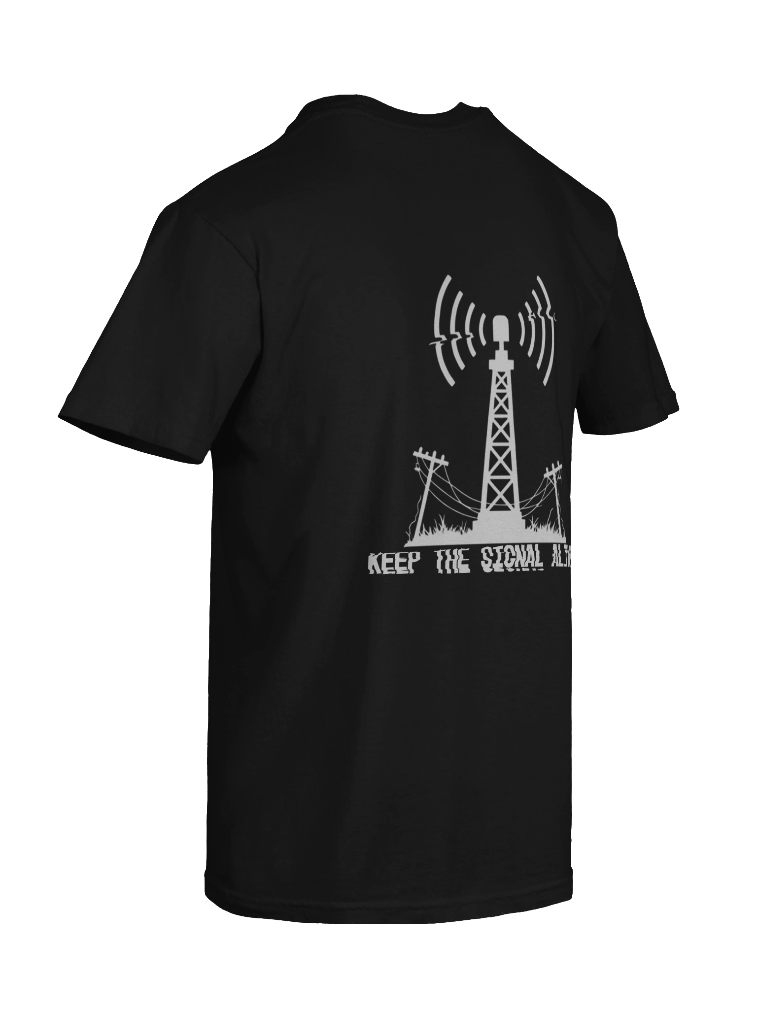 Signal T-Shirt (Black) product image (10)