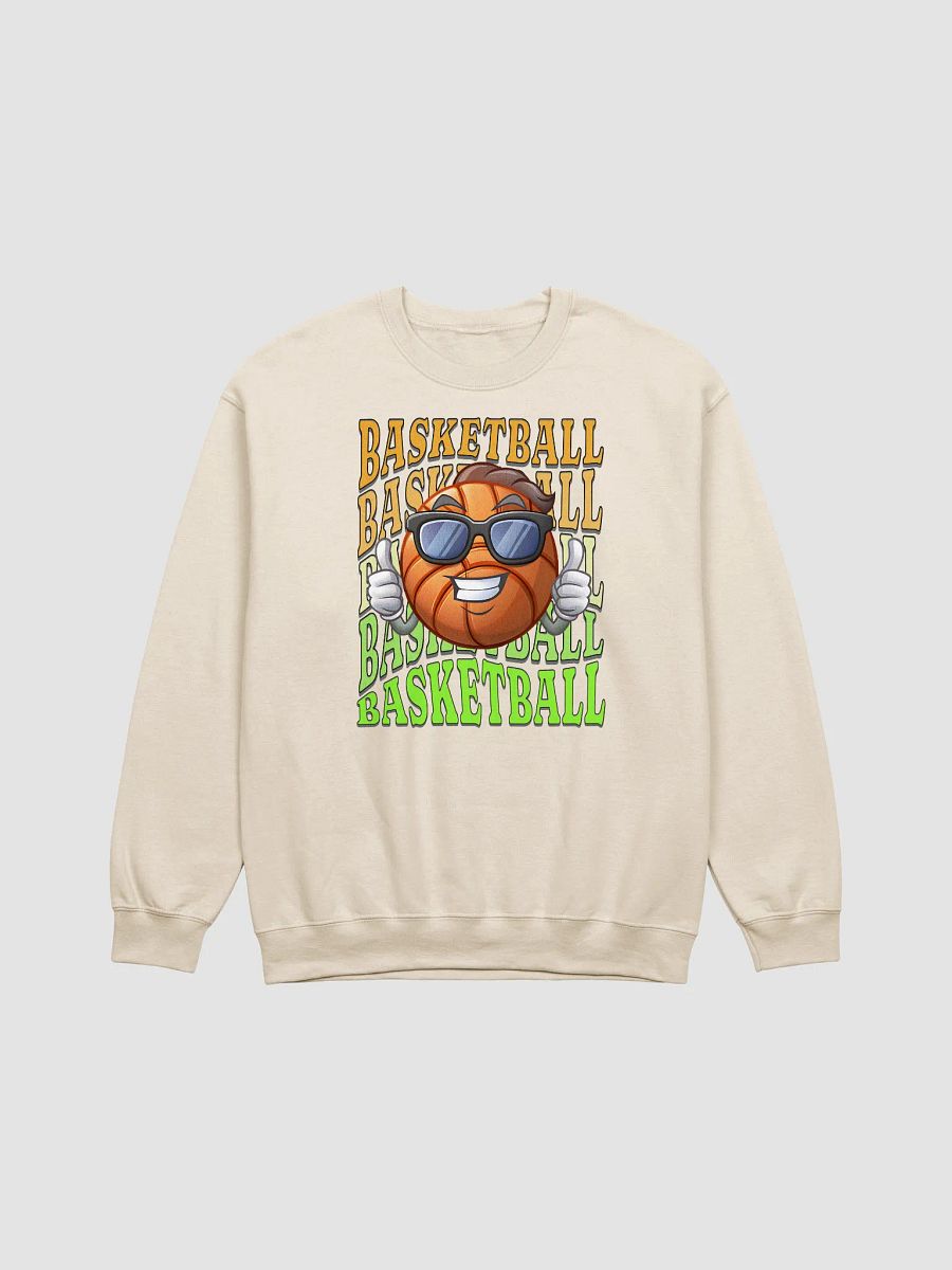 Thumbs Up Basketball Smiling Hoops Unisex Crewneck product image (15)