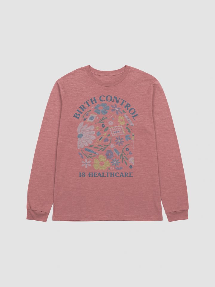 birth control blooms (long sleeved tee) product image (1)