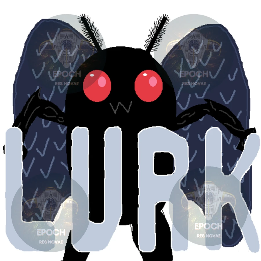 Mothman Lurk - Pixel Art Emote product image (1)