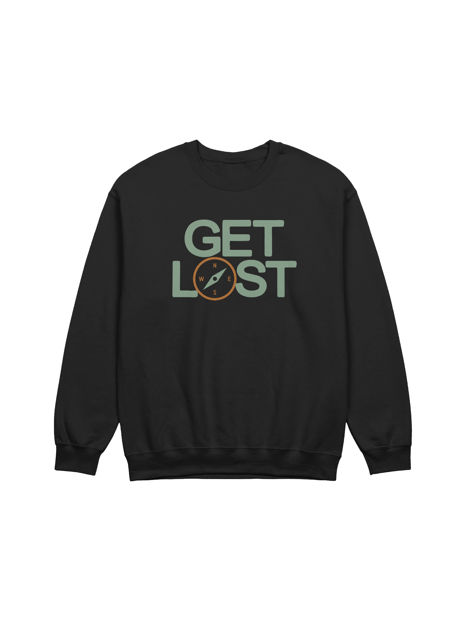 Get Lost Crewneck Darkmode product image (1)
