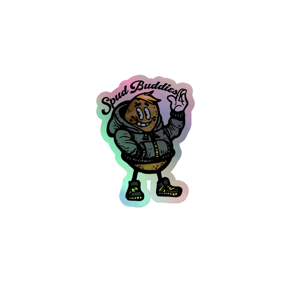 Spud Buddies Holographic Sticker product image (1)
