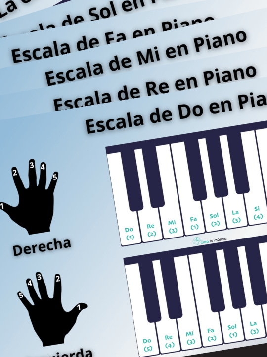 Escalas Mayores de Piano en PDF product image (1)
