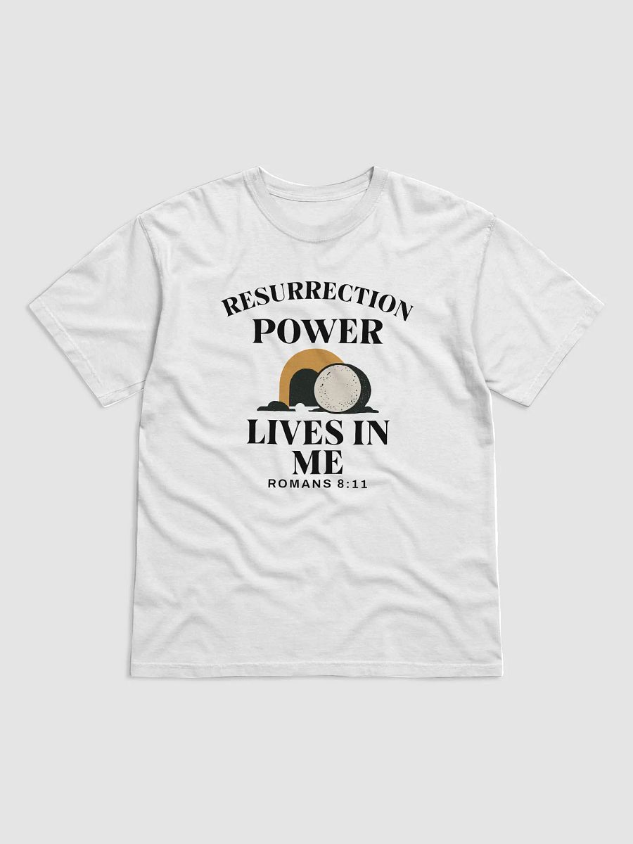Resurrection Power Lives in Me – Christian Faith T-Shirt product image (2)