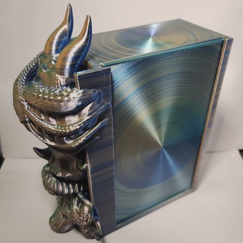 A book nook!! See no evil, speak no evil, hear no evil Dragons. https://kamythicalprints.etsy.com/listing/1706730123