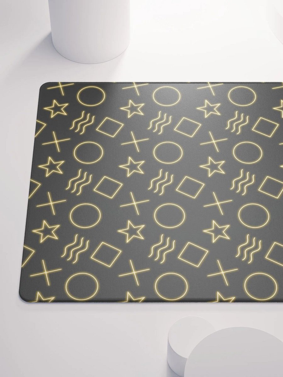 ESP Card Pattern Hunter's Guild Emblem Mouse Pad—Goldie Edition product image (6)