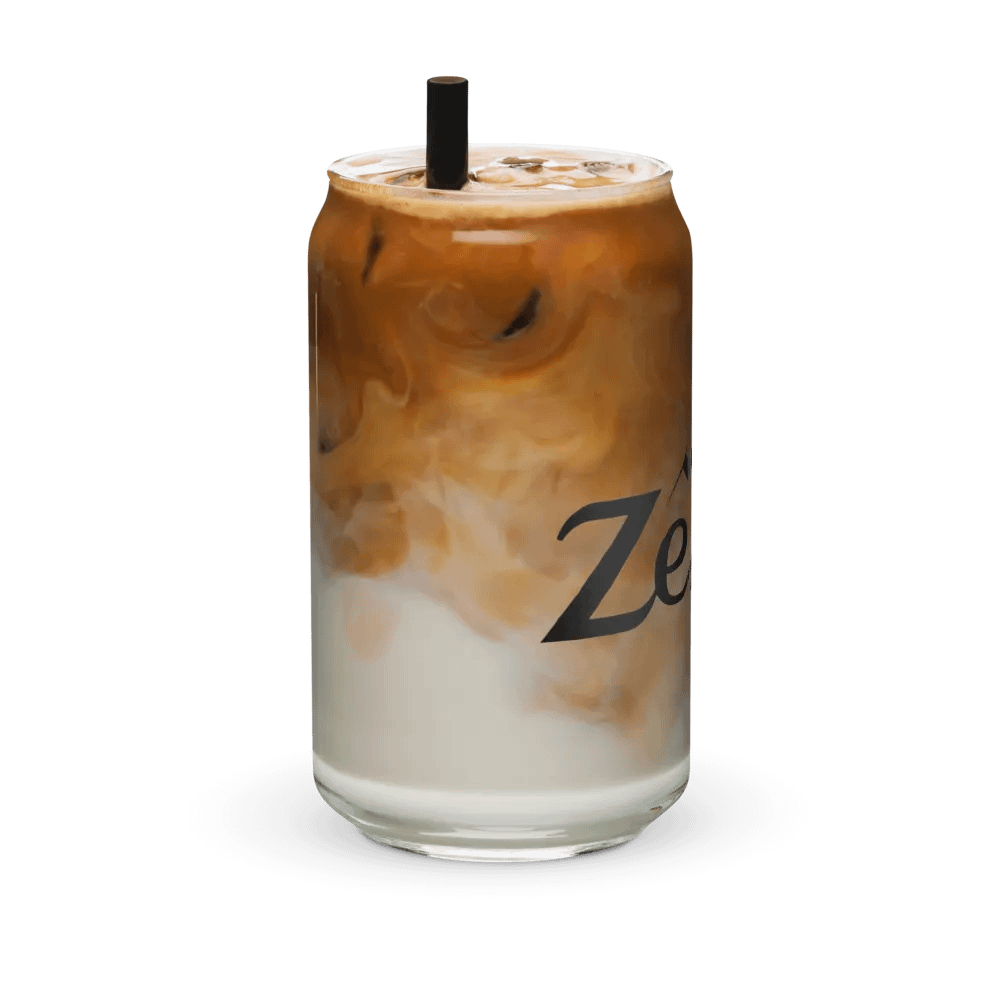 Zenith Can-Shaped Glass - Mountain Peak Design, 16oz product image (12)