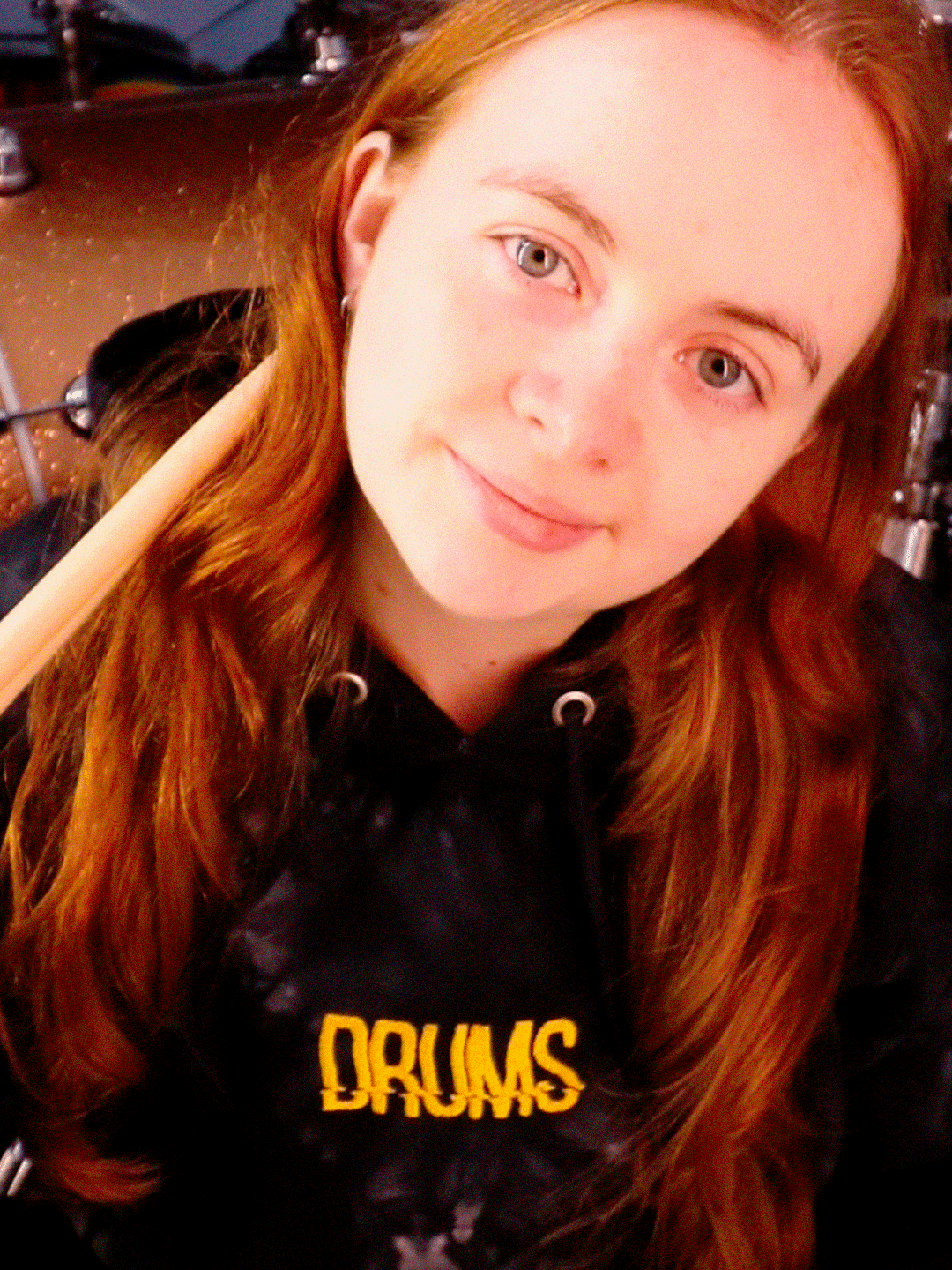 embroidered drums Hoodie product image (2)