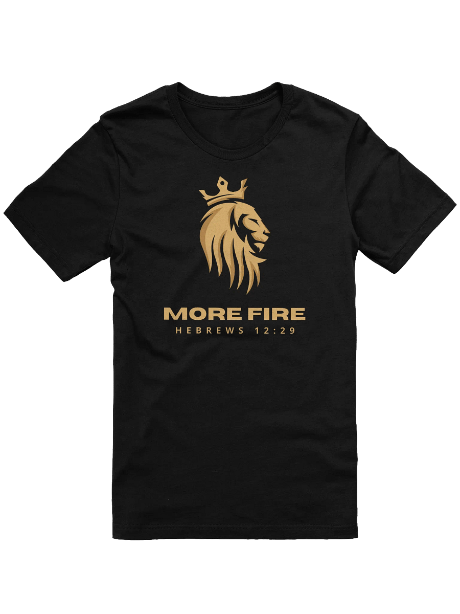 Heb. 12:29 Lion Logo T Shirt product image (1)