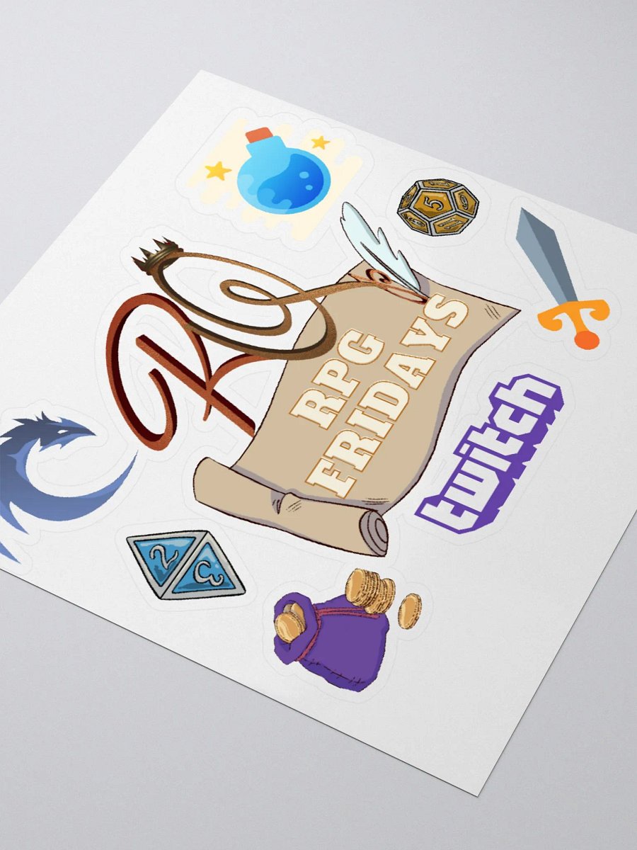RPG Friday!- Sticker product image (3)