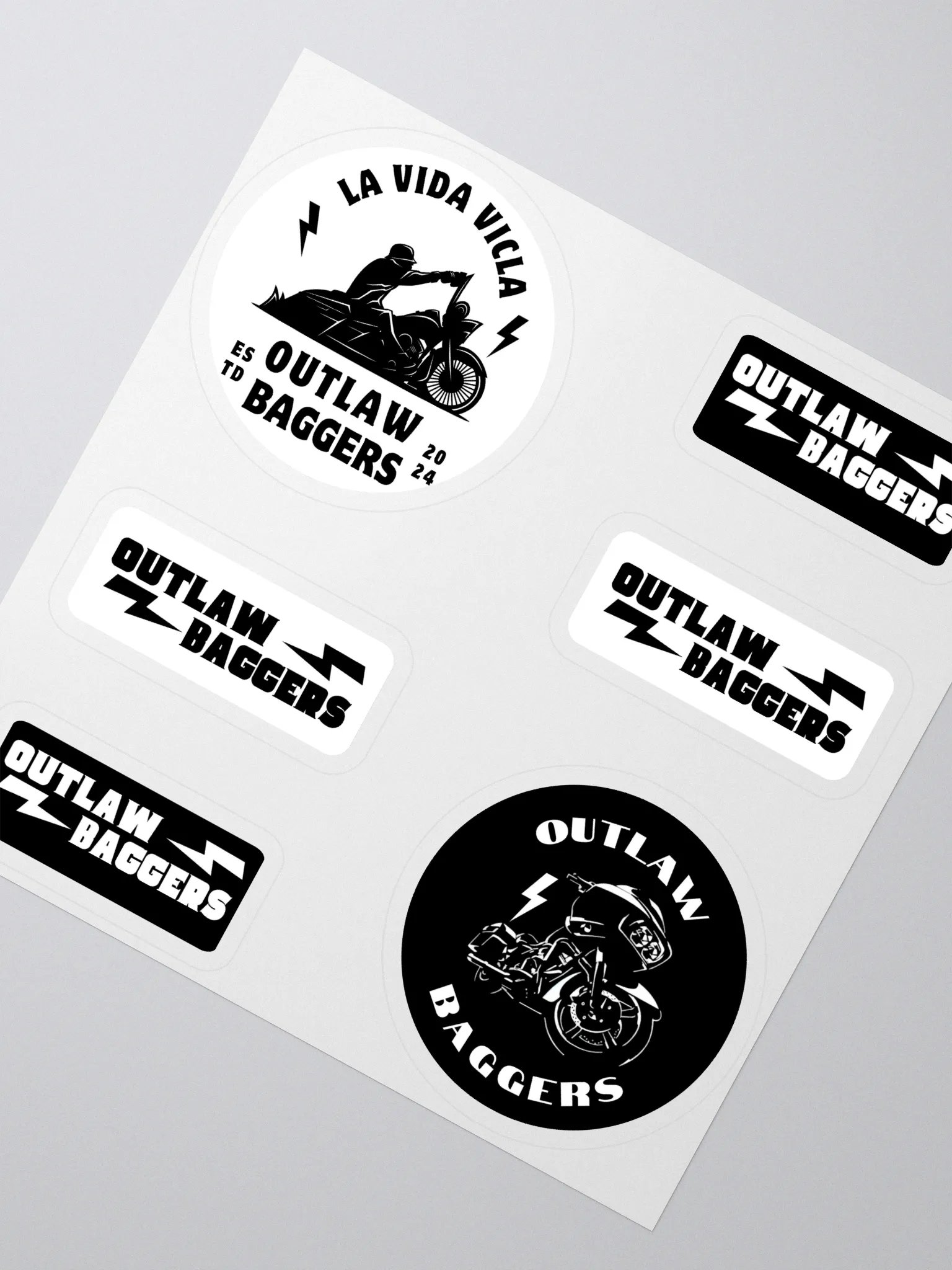 Outlaw Baggers Sticker Pack #3 product image (2)