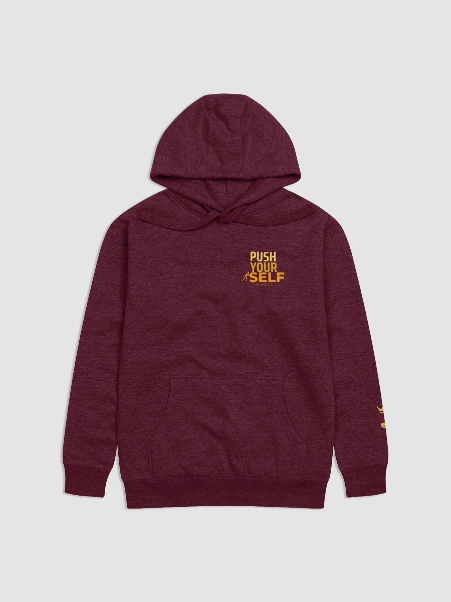 Hoodie Push Yourself_Burgundy_SC_logo product image (1)