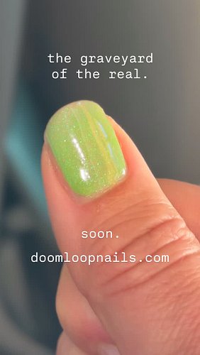 Discontented yet? Soon.  #IndieNailPolish #QueerOwned #LGBTQBusiness #NailPolishAddict #Nailstagram #DIYNails #ShopSmall #Sup...