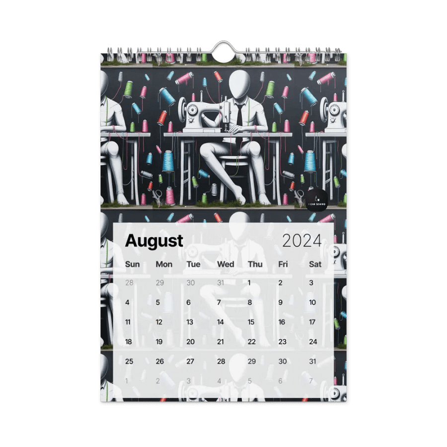 Wall Calendar (2024) - Colorful Graffiti Theme product image (2)