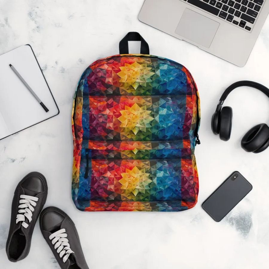 Spectrum Burst All-Over Backpack product image (12)
