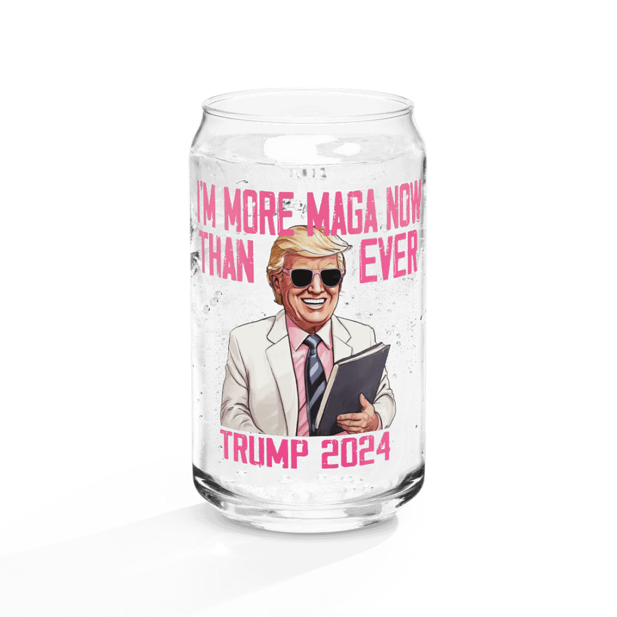 MAGA- Trump 2024 Can-Shaped Glass product image (10)