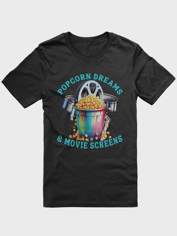 Novelty Graphic T Shirt | Popcorn Dreams & Movie Screens product image (1)
