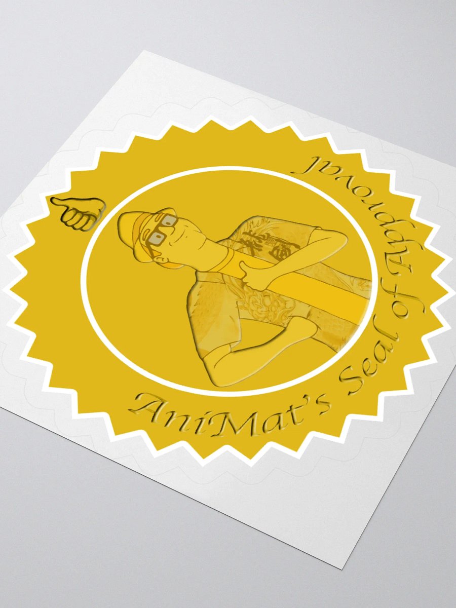 AniMat's Seal of Approval (Sticker) product image (3)