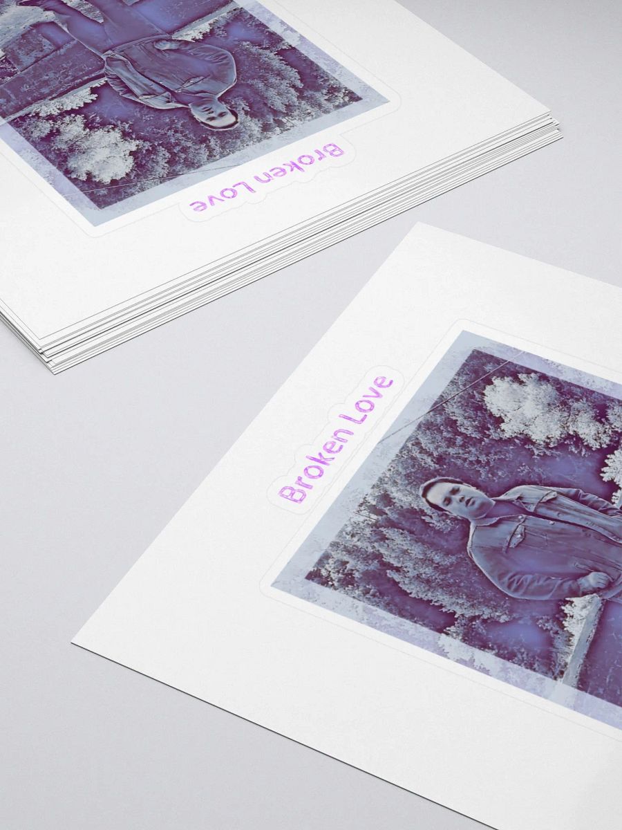 Broken Love Cover Art Sticker product image (15)