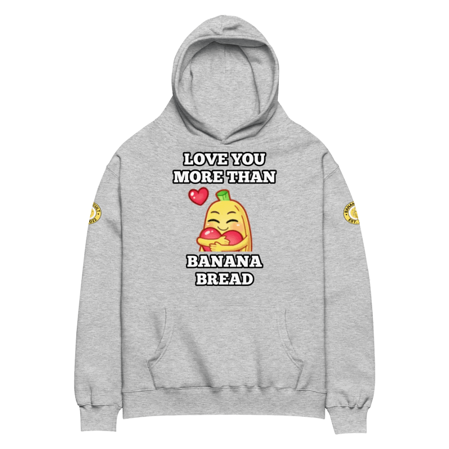 BANANA CULT HOODIE - VALENTINE'S (LOVE YOU MORE THAN BANANA BREAD) product image (8)