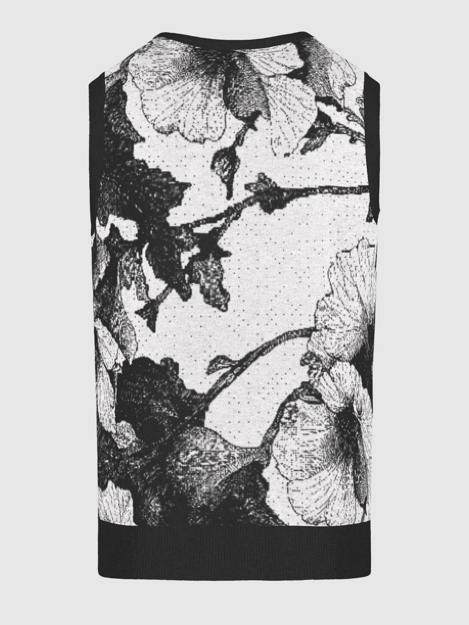 Blossom Jacquard V-Neck Vest product image (12)