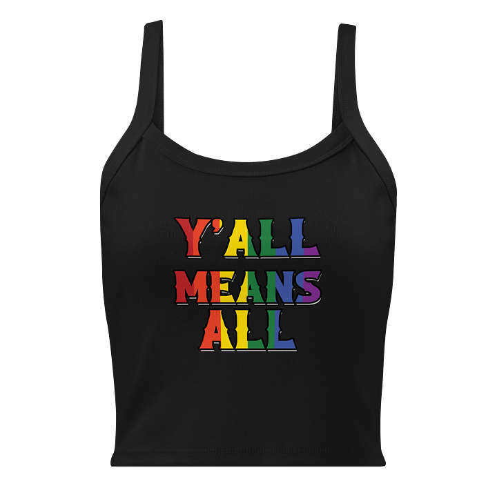 Y'all means All - Tank Top Pride Top product image (1)