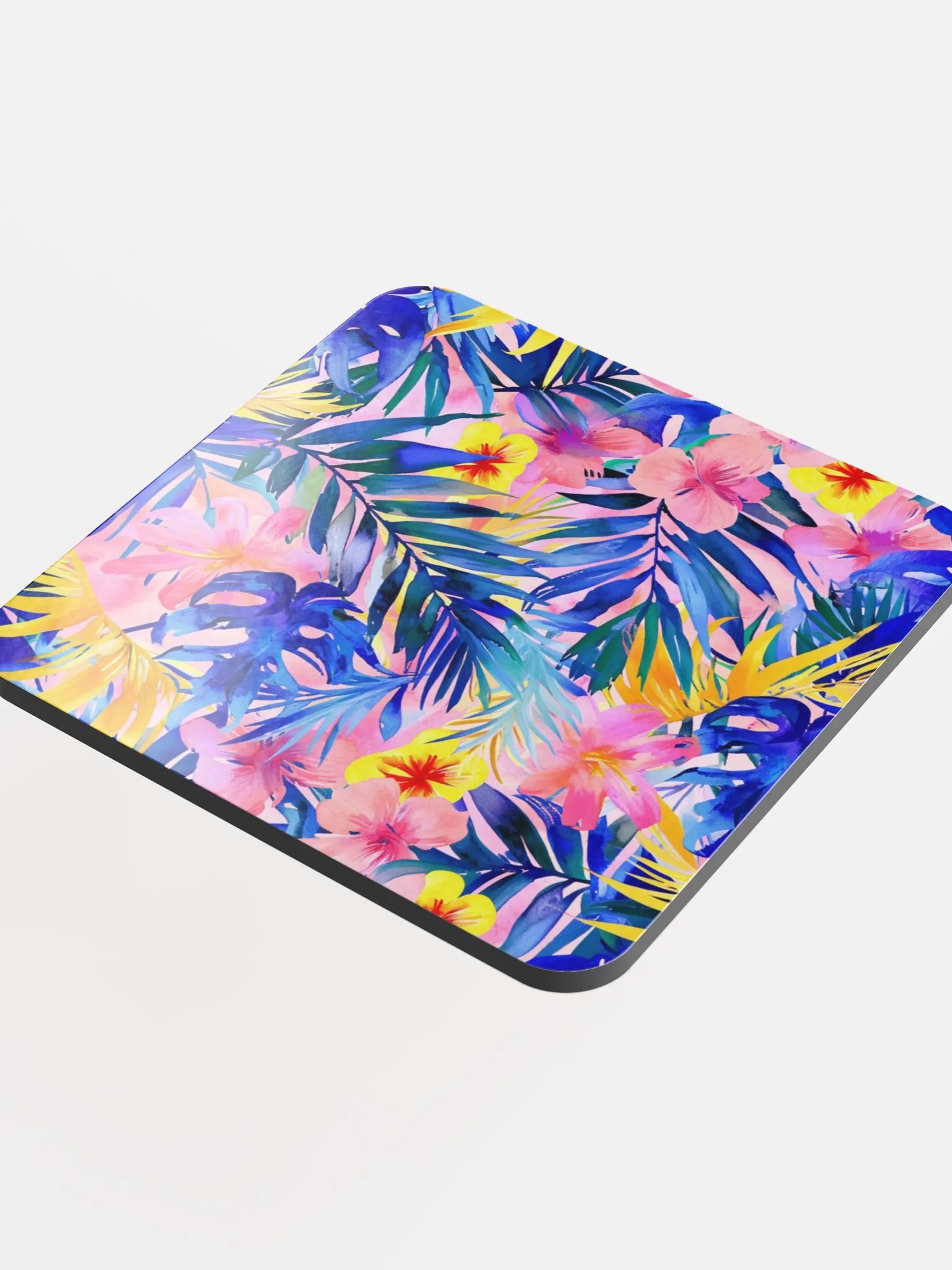Tropical Floral Purple Coaster product image (4)