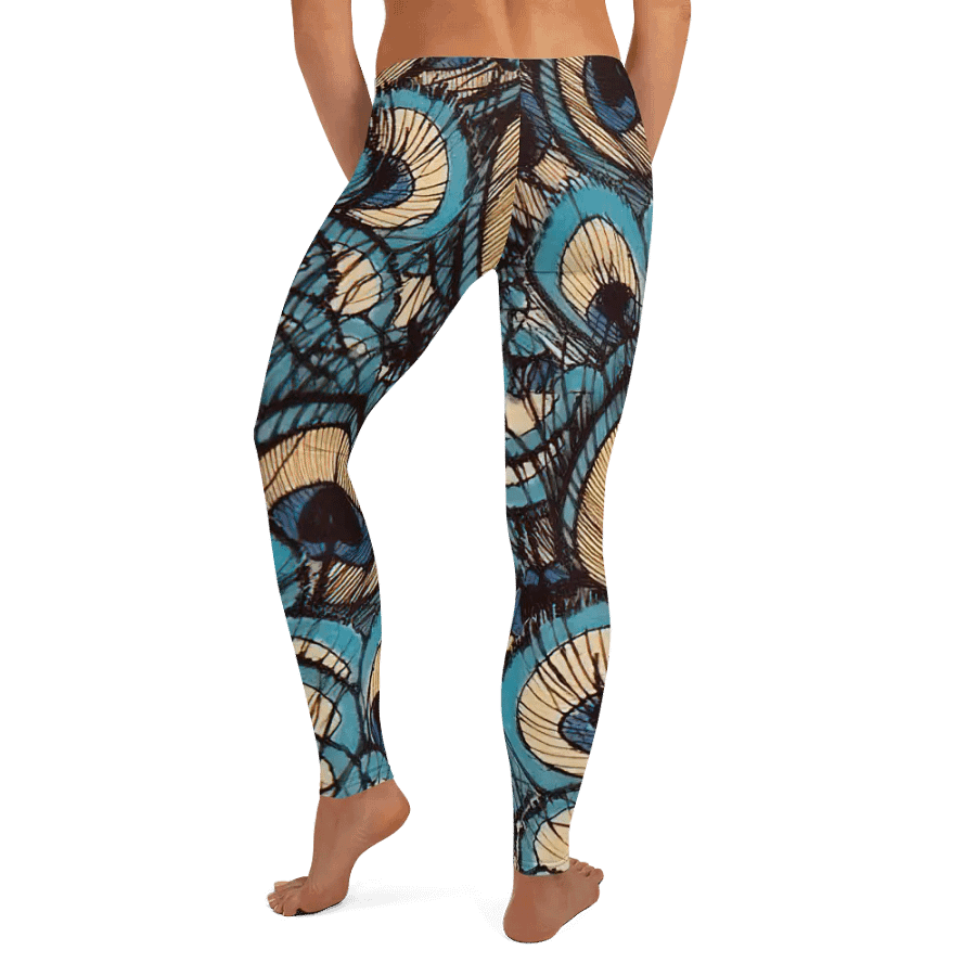 Peacock Feather Dream Leggings product image (8)