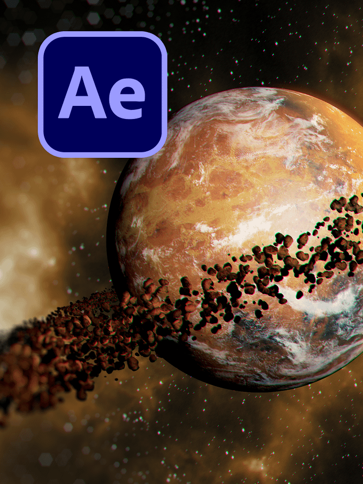 Create Realistic Planetary Rings in After Effects - full project product image (1)