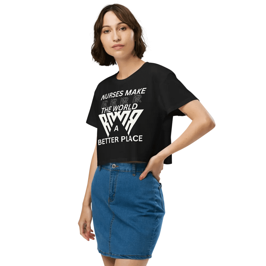 Angular Elegance Women's Crop Top product image (8)
