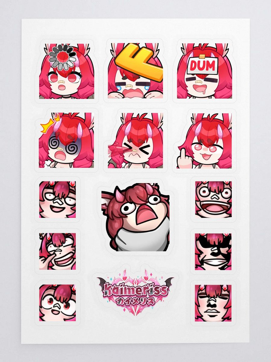 Kaimeriss Emote Sticker Set #1 product image (3)