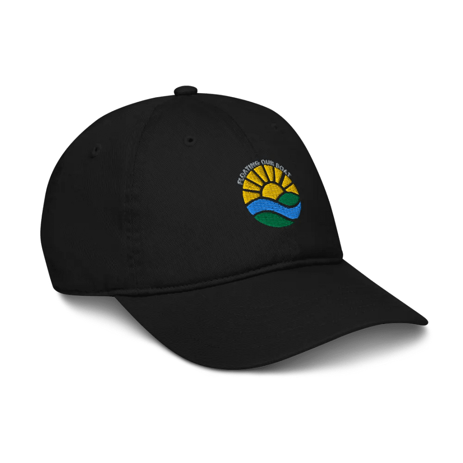 Sunrise Serenity Embroidered Organic Dad Hat product image (6)