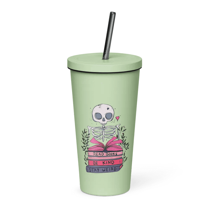 Read Books and Stay Weird Tumbler product image (1)