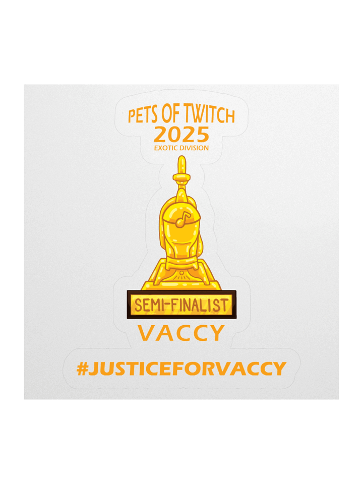 #JusticeForVaccy Sticker product image (2)