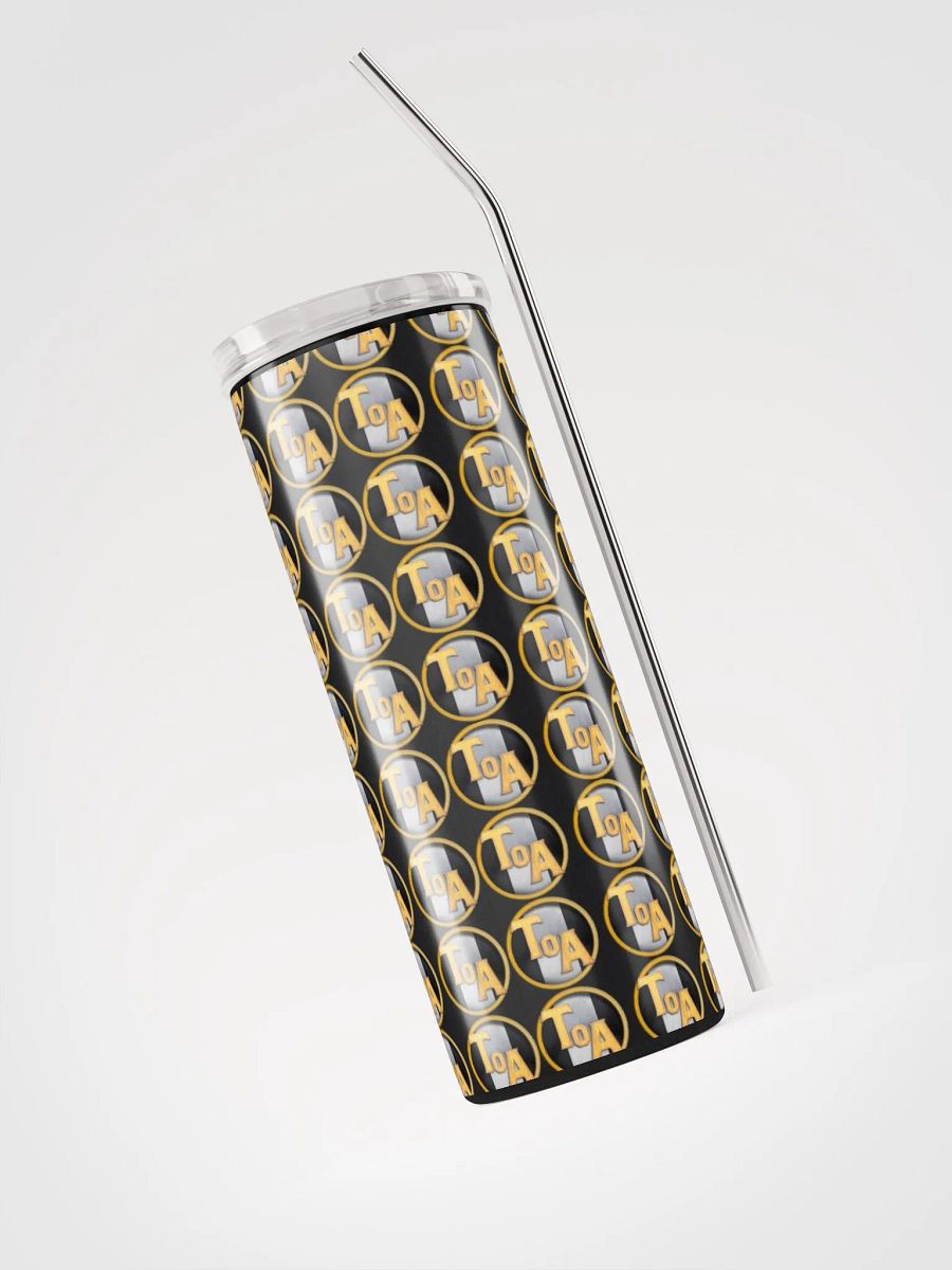 Tournament of Ages - Small Logo - Tumbler w/Straw product image (3)