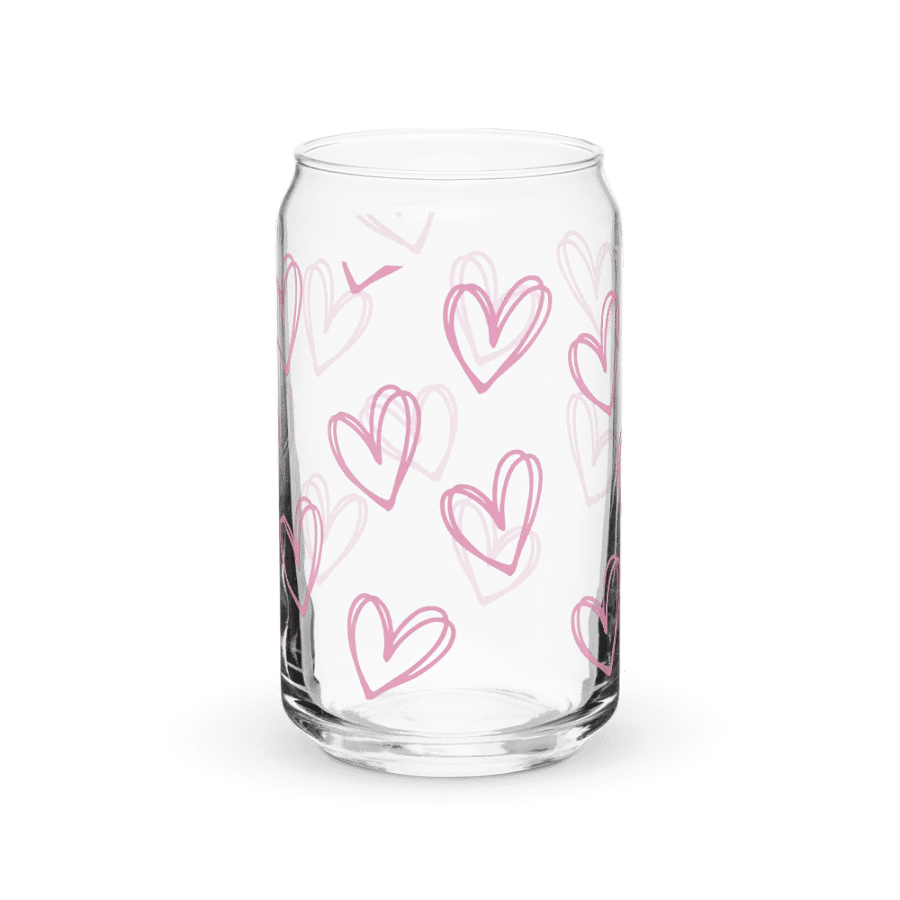 Heartfelt Glass Can: Sip in Style product image (7)