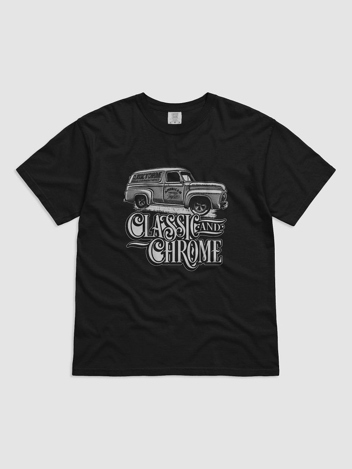 Vintage Classic Chrome Car Sketch T-Shirt product image (1)