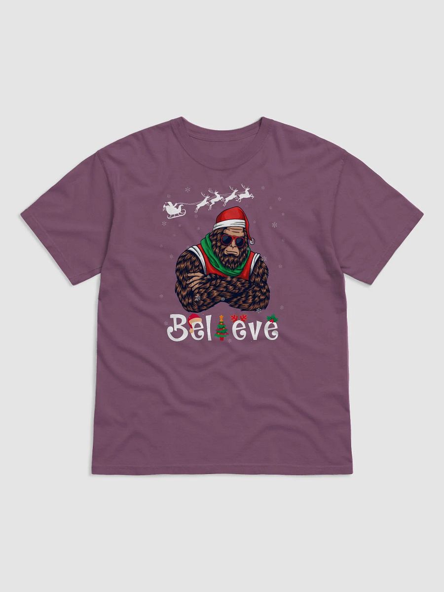 Yuletide Yeti: Believe in Christmas Bigfoot Design product image (3)