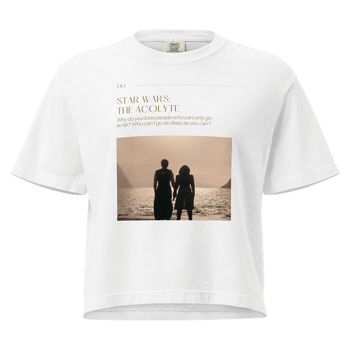 Why do you love people who can only go so far? Boxy T-Shirt product image (1)