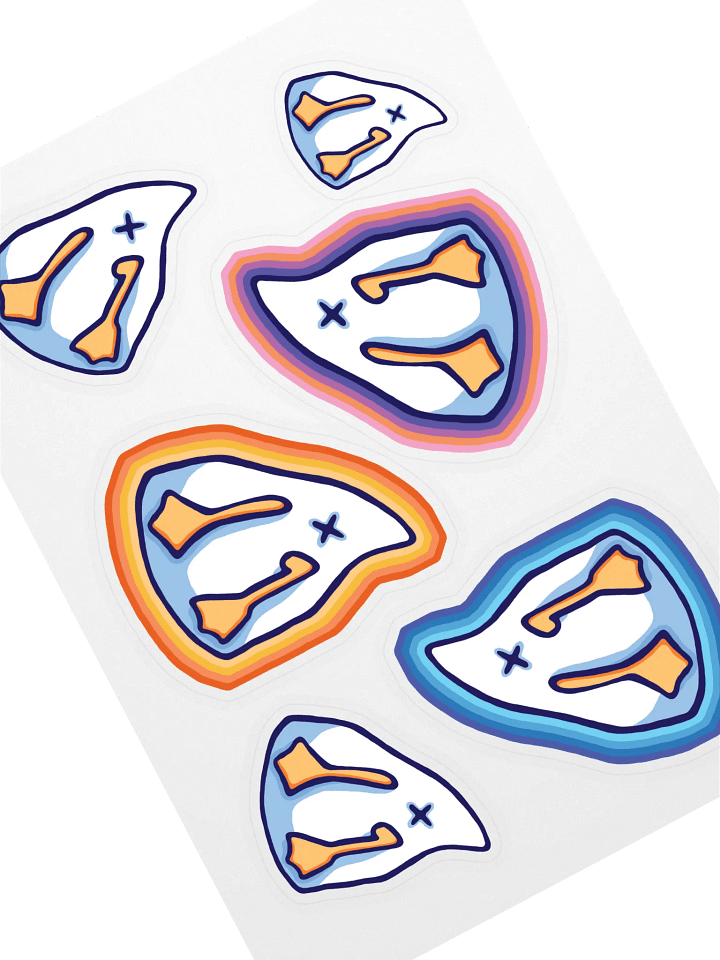 Duck Butt Stickers product image (1)