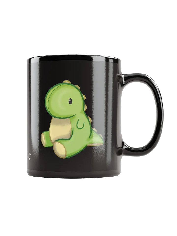 Rex Plushie Mug (black) product image (1)