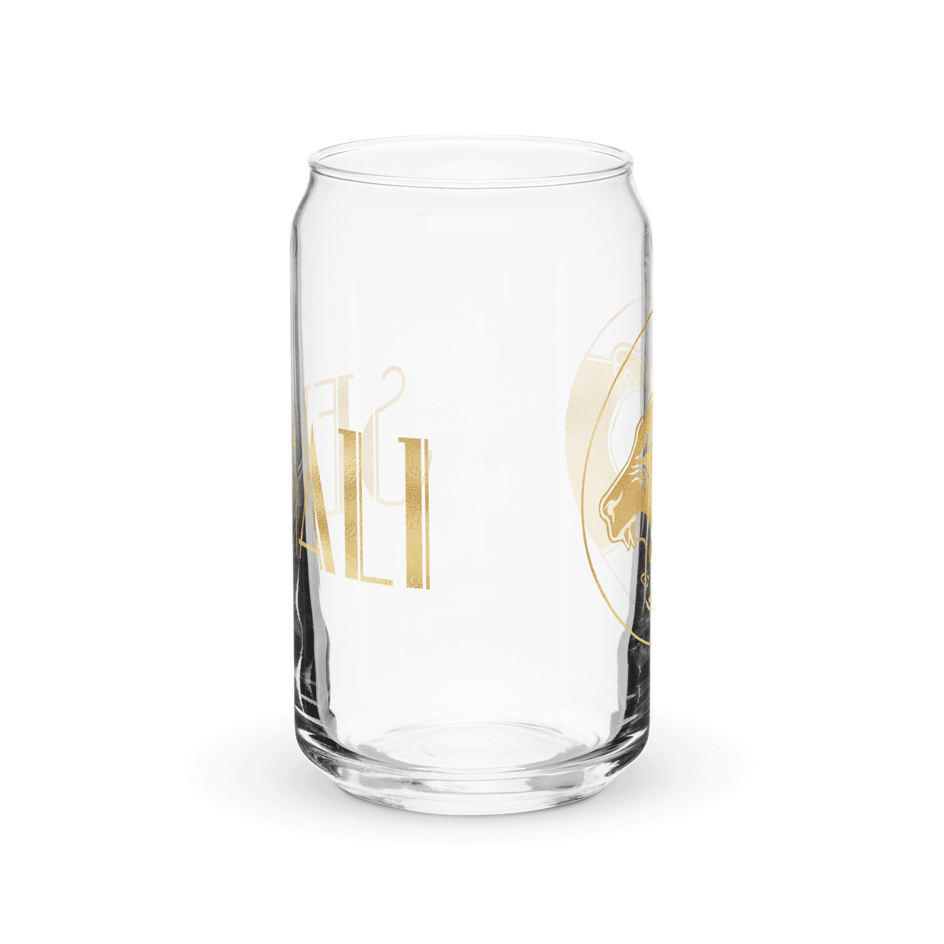 Logo Gilded Can-Shaped Glass product image (4)