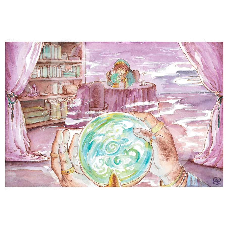 The Awakening - Watercolor artprint product image (1)