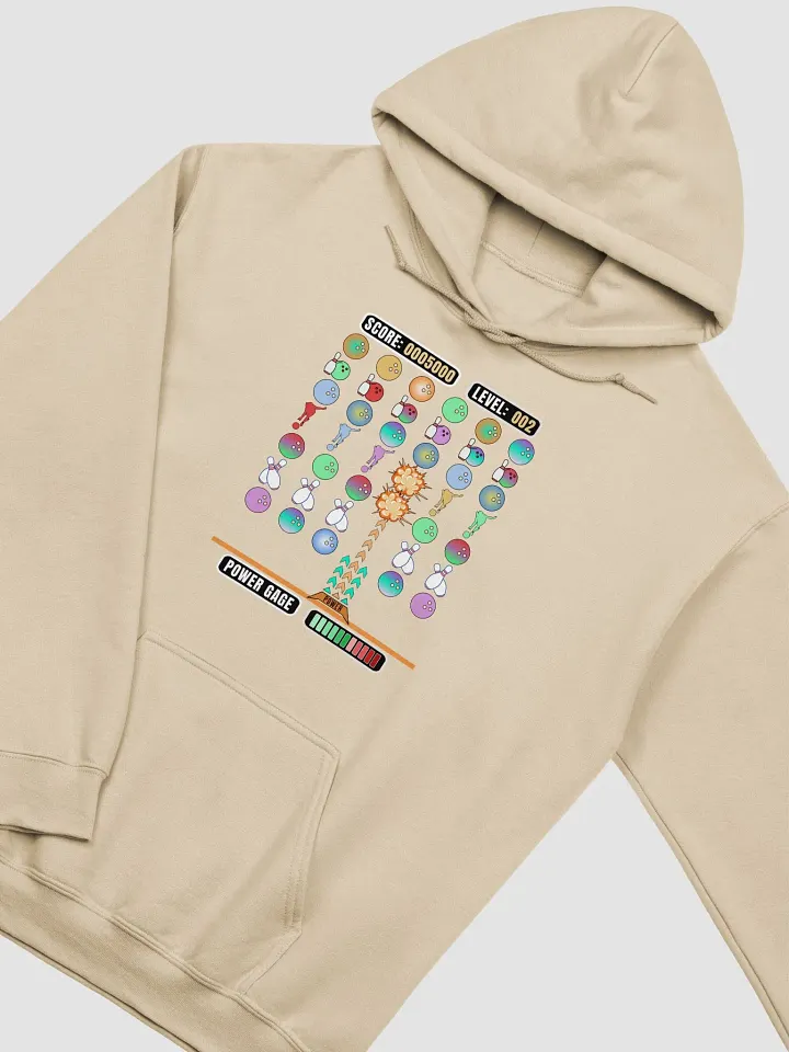 Space Invader Game Bowling Strike Explosion Hoodie product image (20)