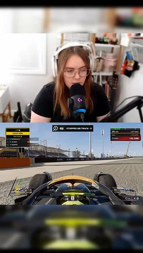 The time and place was not the side of the track 😅 #f1 #f123 #formula1 #gaming
