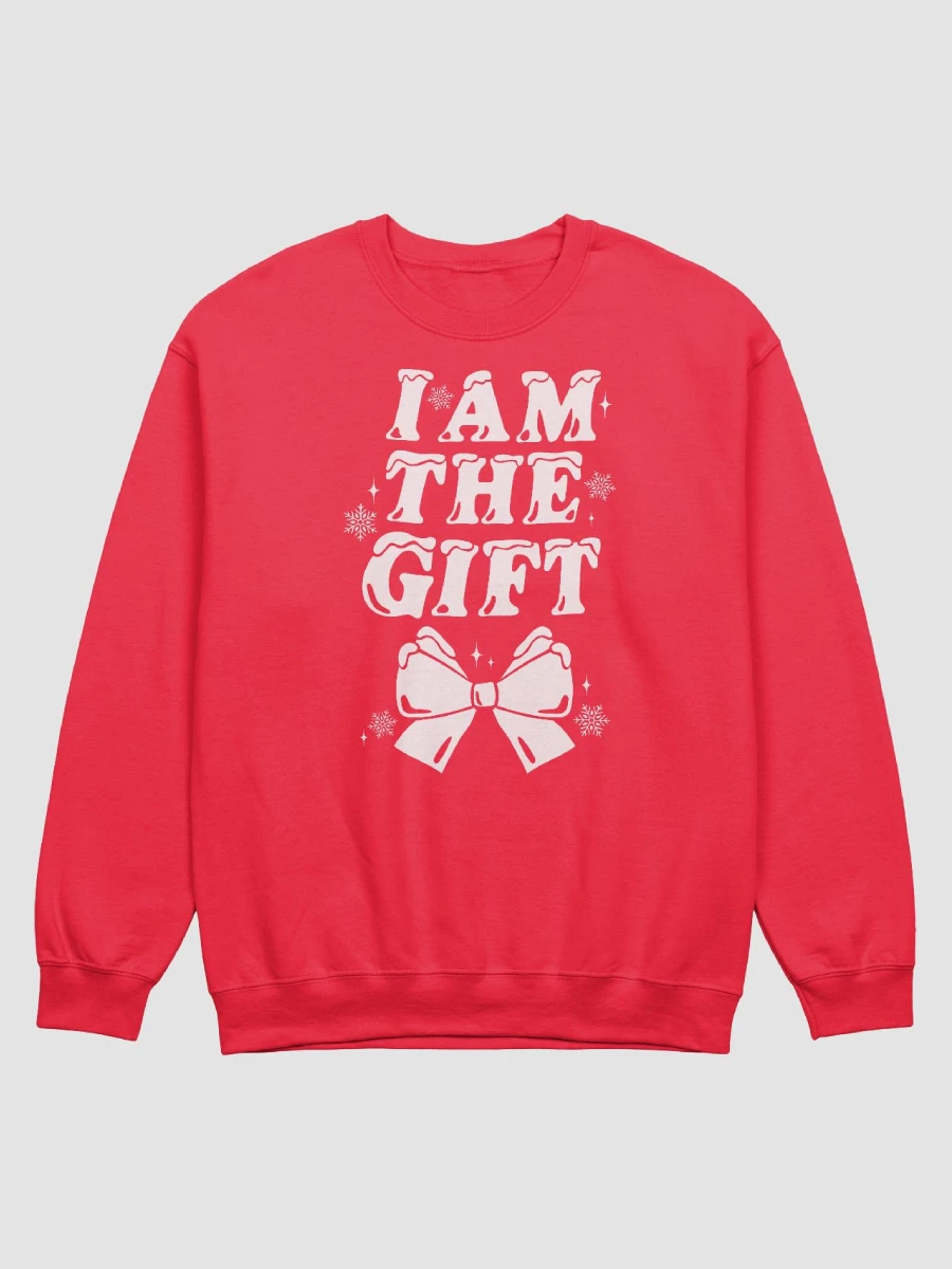 I Am the Gift Sweatshirt - Red product image (1)