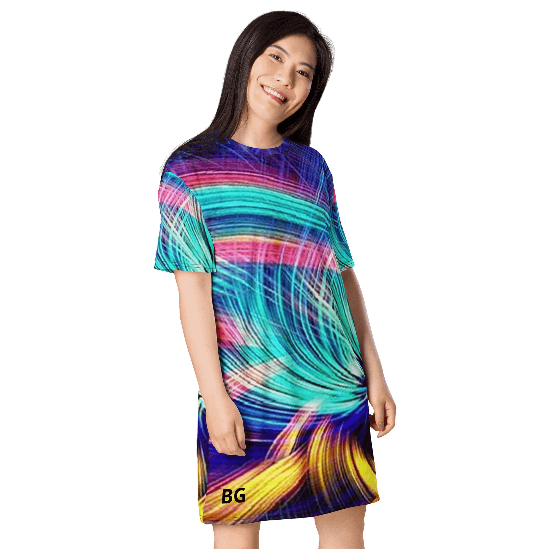 'Spiracles' T-Shirt Dress product image (4)