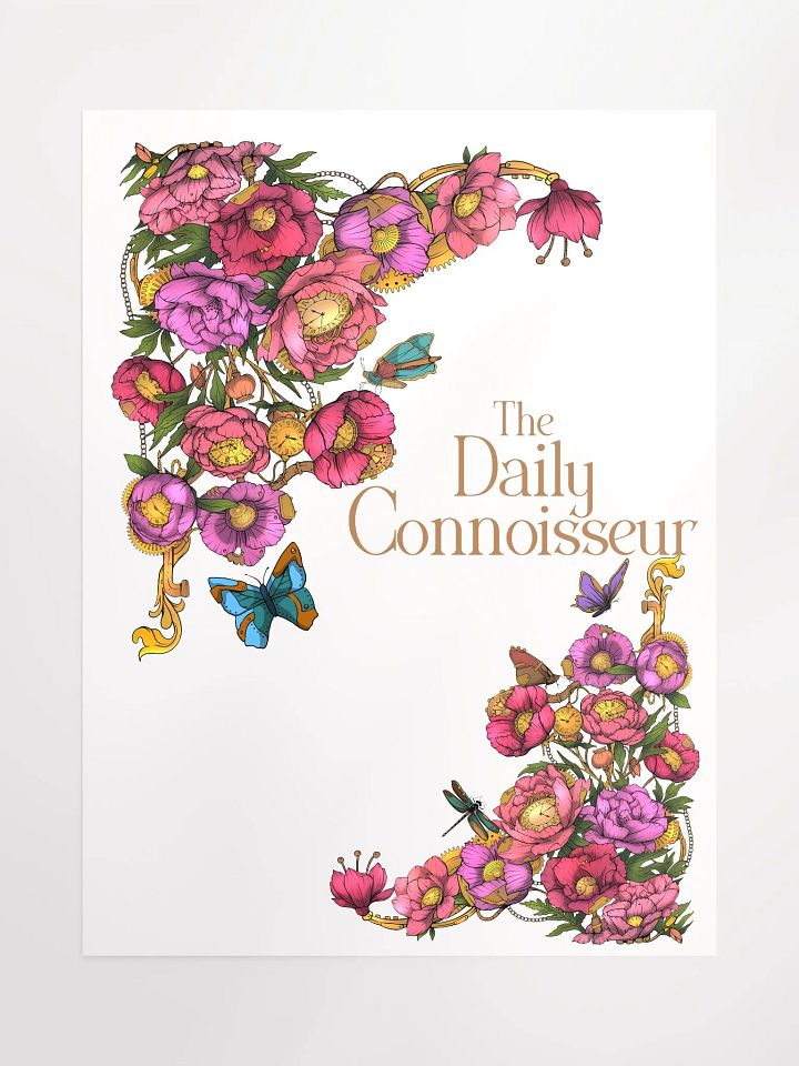 The Daily Connoisseur Steampunk Poster product image (1)