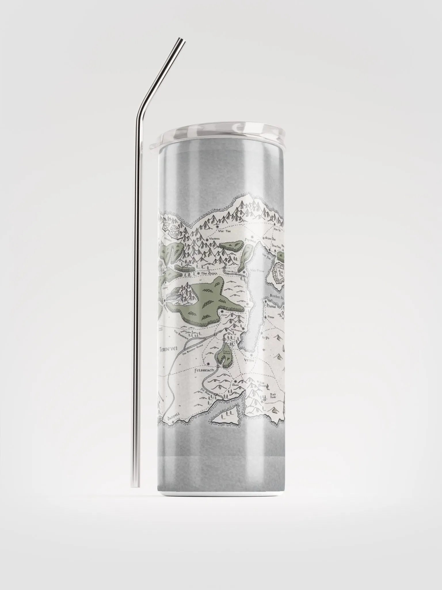Map of Teren'vei Stainless Steel Tumbler product image (1)